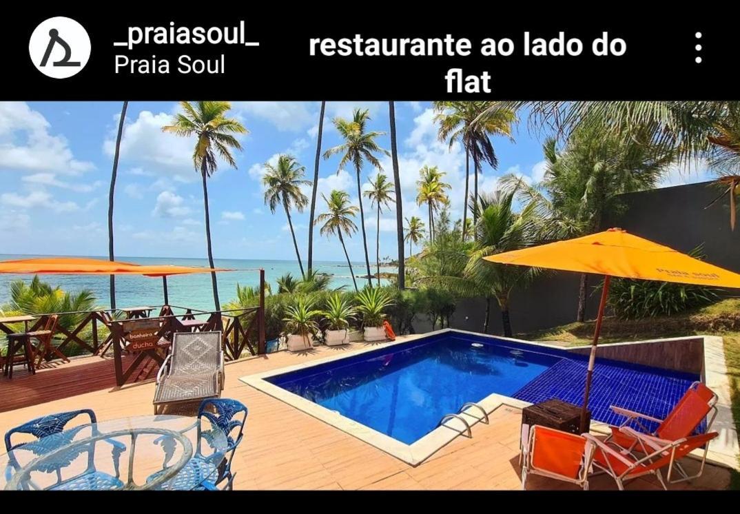 Flat Tabatinga Nord, Vista Para O Mar Конди Экстерьер фото